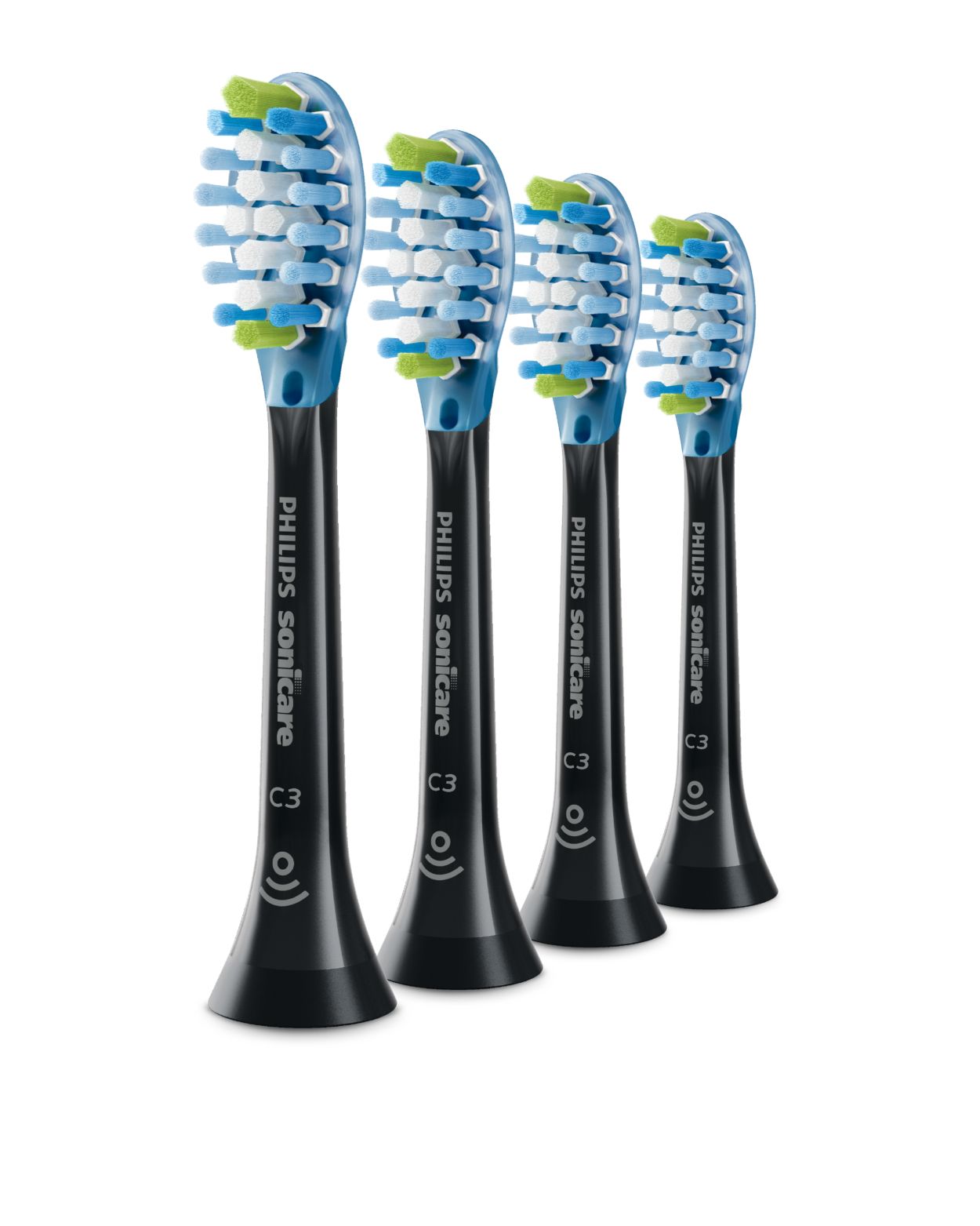 C3 Premium Plaque Control Standard sonic toothbrush heads HX9044 