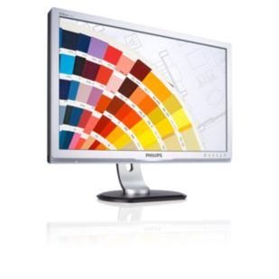 Brilliance 240P2ES Monitor LCD dengan dudukan pivot, USB, Audio