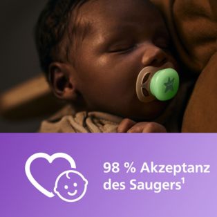 Avent Soother ultra start für die Nacht