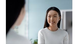 Up to 7x better plaque removal vs a manual toothbrush*