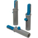 Clip a coccodrillo Adattatore AAMI, per elettrodi a linguetta (confezione da 10) Accessori