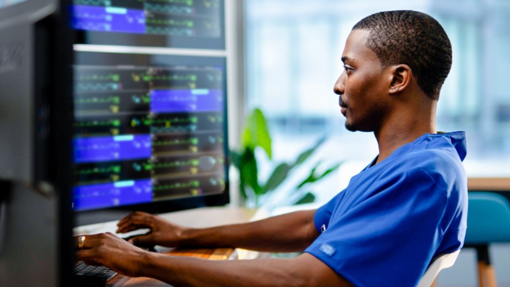 Tele-tech at workstation