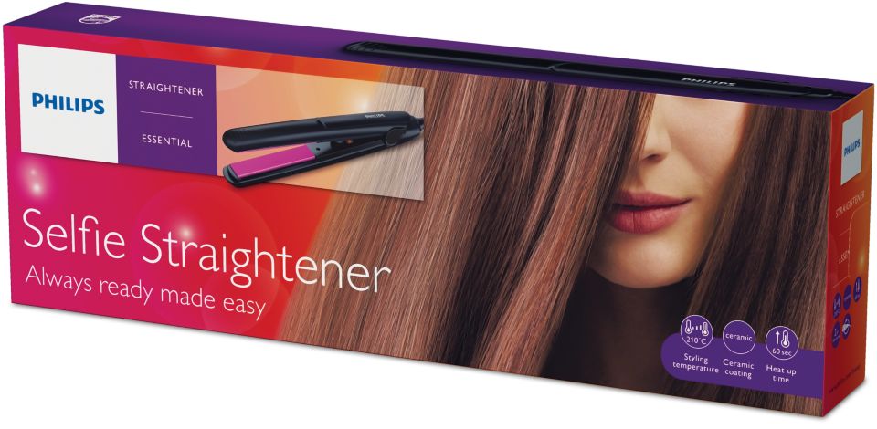 Philips hair selfie straightener hotsell