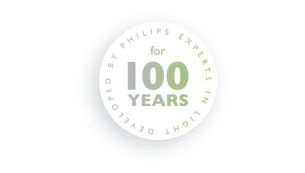 Developed by Philips, experts in light for over 100 years.