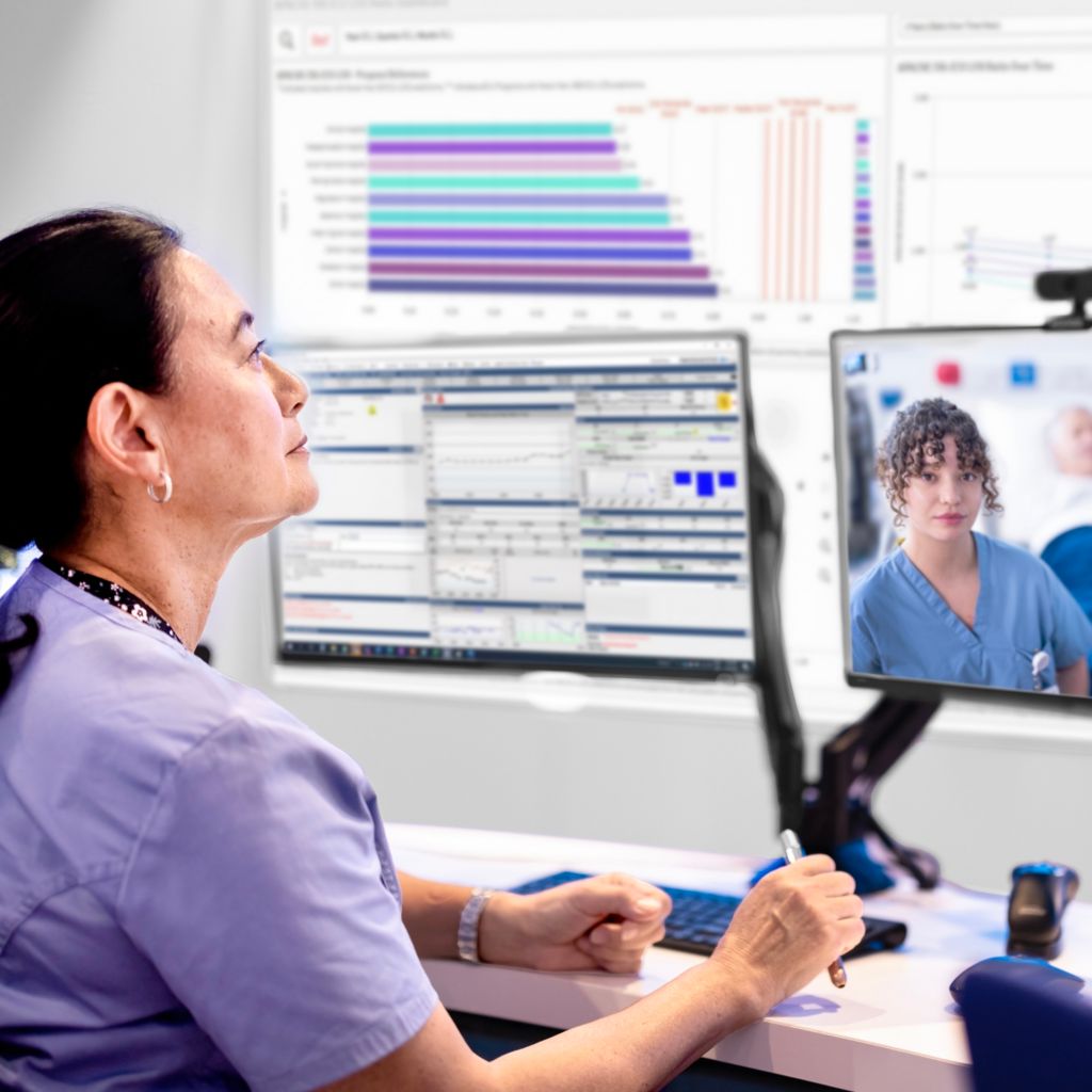 Clinician with eRI Database