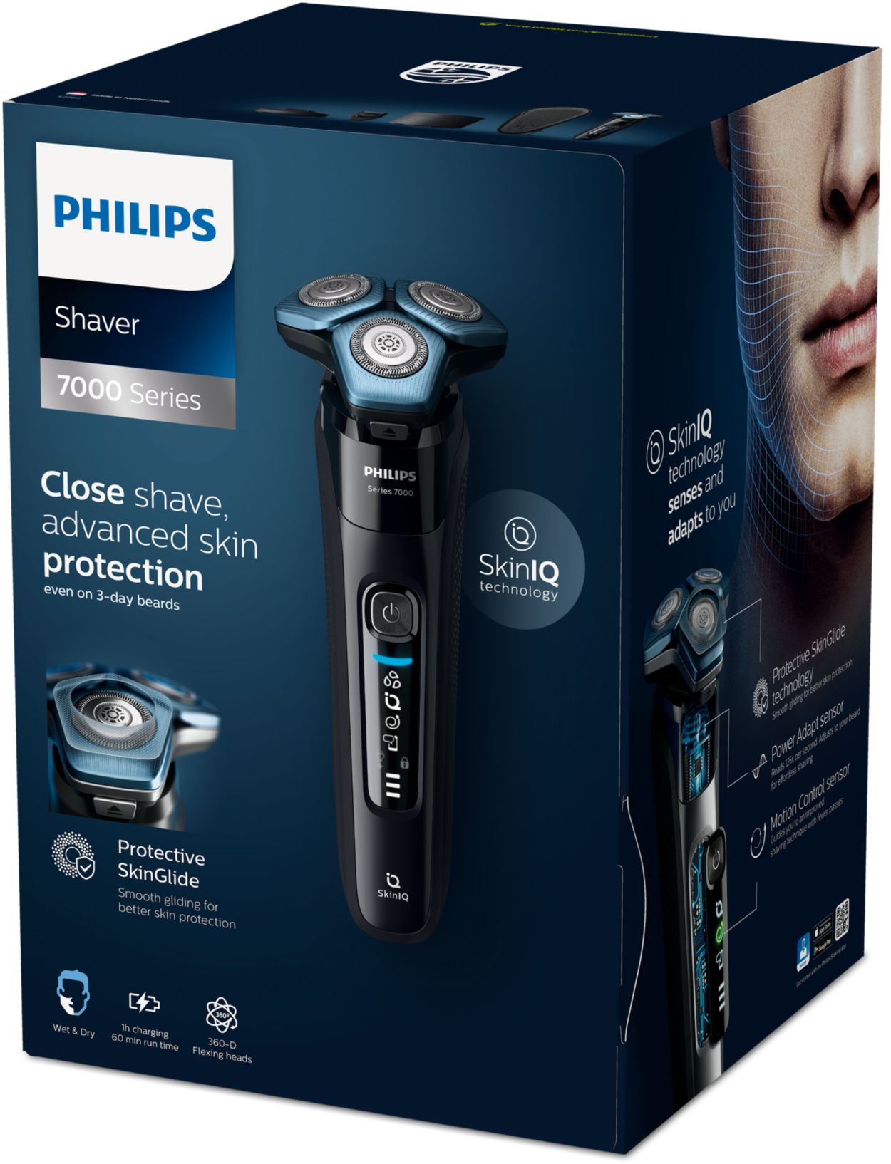 Shaver series 7000 Умная электробритва с технологией SkinIQ S7783