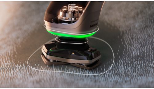 Se ajusta a la densidad de la barba con el sensor de adaptación de corriente