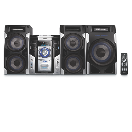 FWM593/55  Mini-Hi-Fi-anlegg for MP3