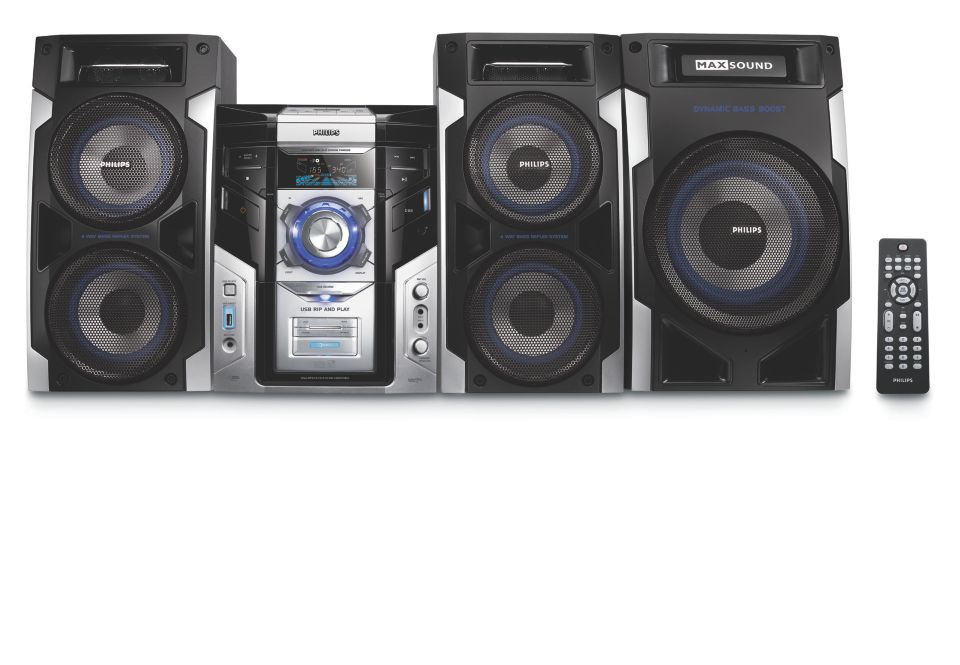 Desfrute de MP3 com riqueza de som e fabulosa conectividade