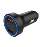 带双 USB 端口的车载充电器