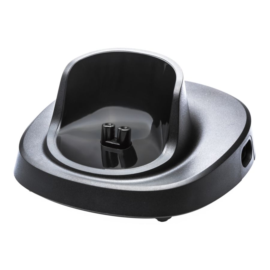 Stand for charging your shaver