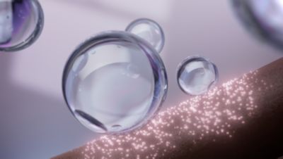 Drėgnas žvilgesys, naudojant jonizuojančią priežiūrą