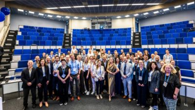 Group photo of participants at the Philips Imagine Open Innovation Lab launch event