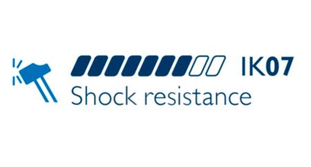 Strong impact resistance -IK07