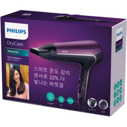 액티브 열 보호로 22% 더 반짝이는 머릿결*