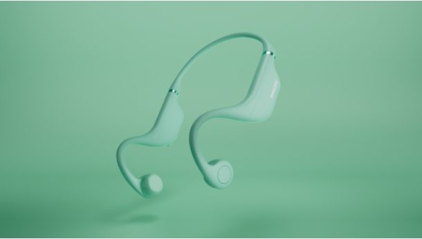 Comfortable open-ear design