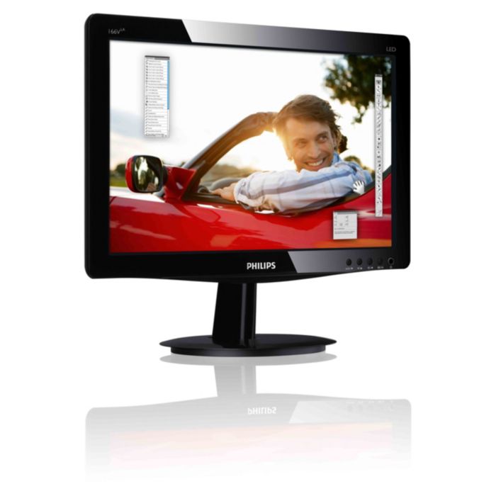 LED モニター 166V3LAB/11 | Philips