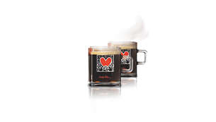 2 tasses SENSEO® spécialement conçues avec motifs Keith Haring