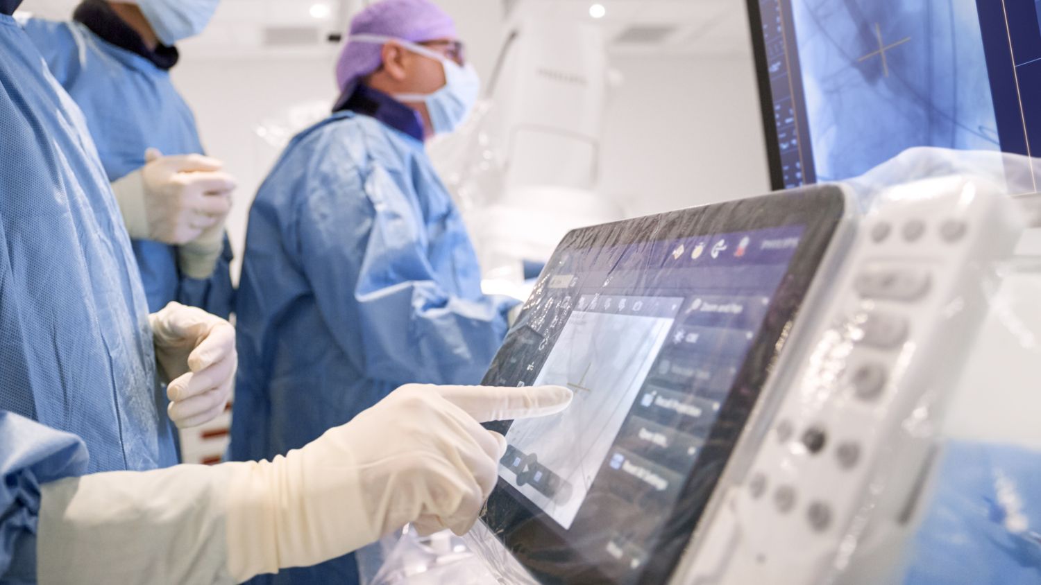 Azurion FlexVision Pro with Touchscreen module Pro top