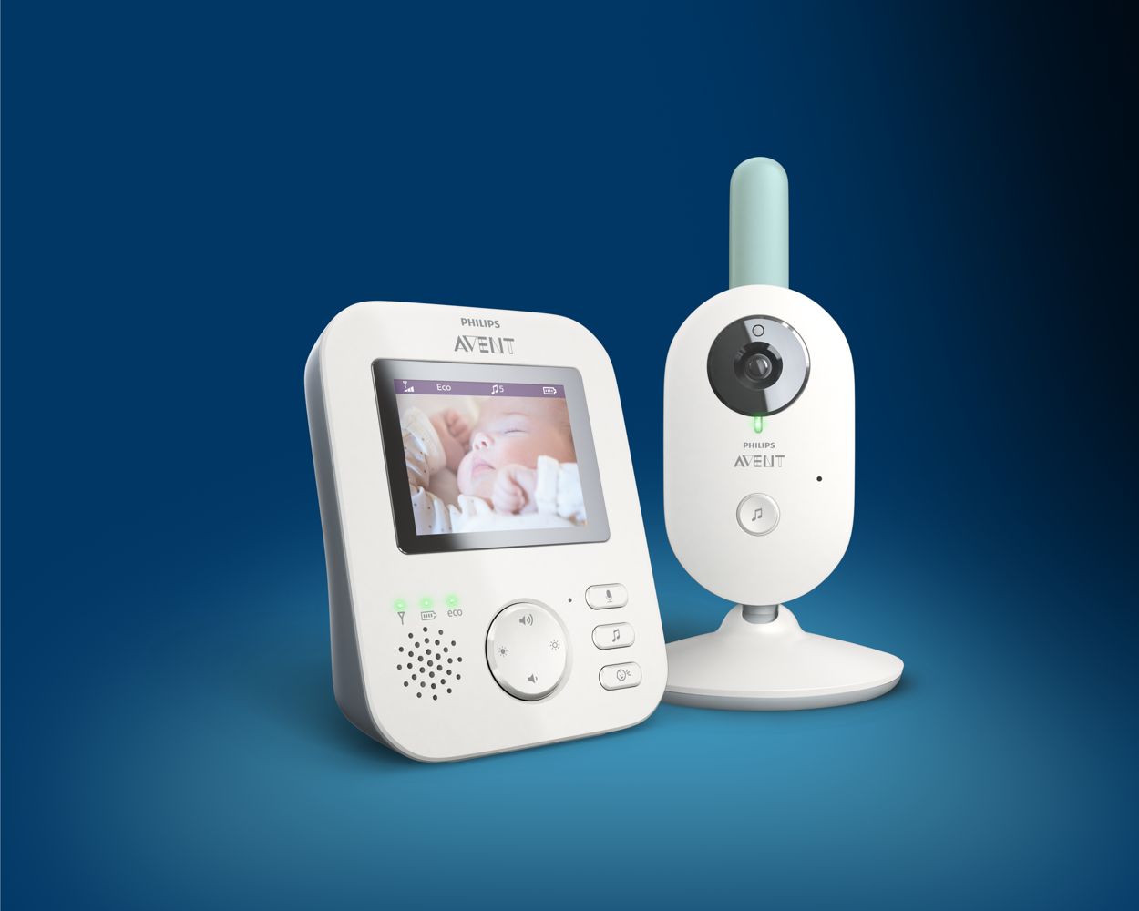 Baby Monitor جهاز رقمي لمراقبة الأطفال بالفيديو Scd620 05 Avent