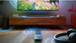Control your soundbar and TV with a single remote