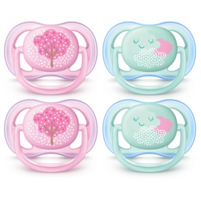 A light, breathable pacifier