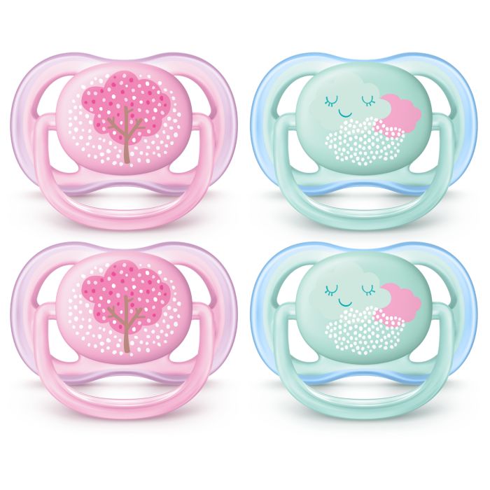 A light, breathable pacifier