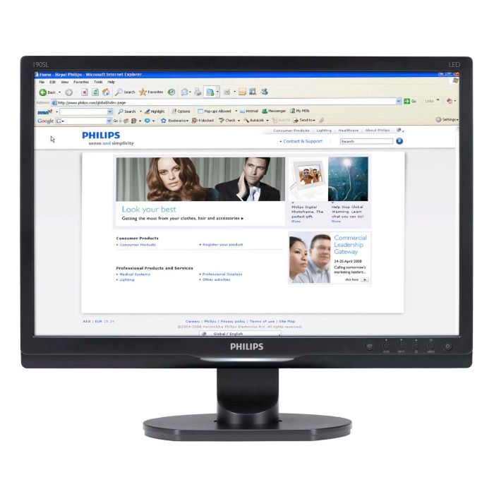 Feature packed display for increased productivity