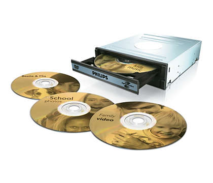 Graba y crea etiquetas en tus DVD con una sola unidad