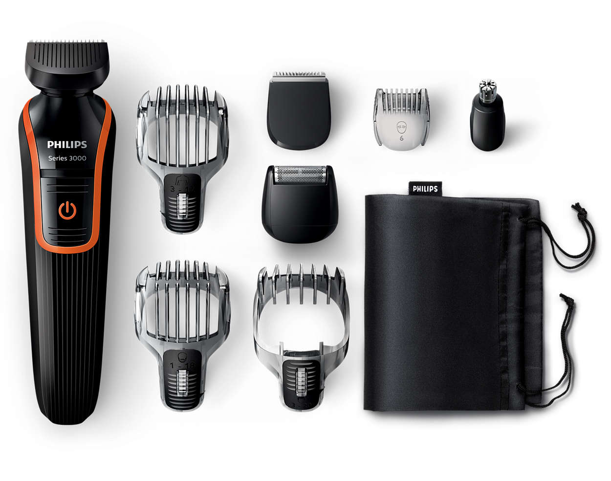 All-in-one beard, hair and body trimmer