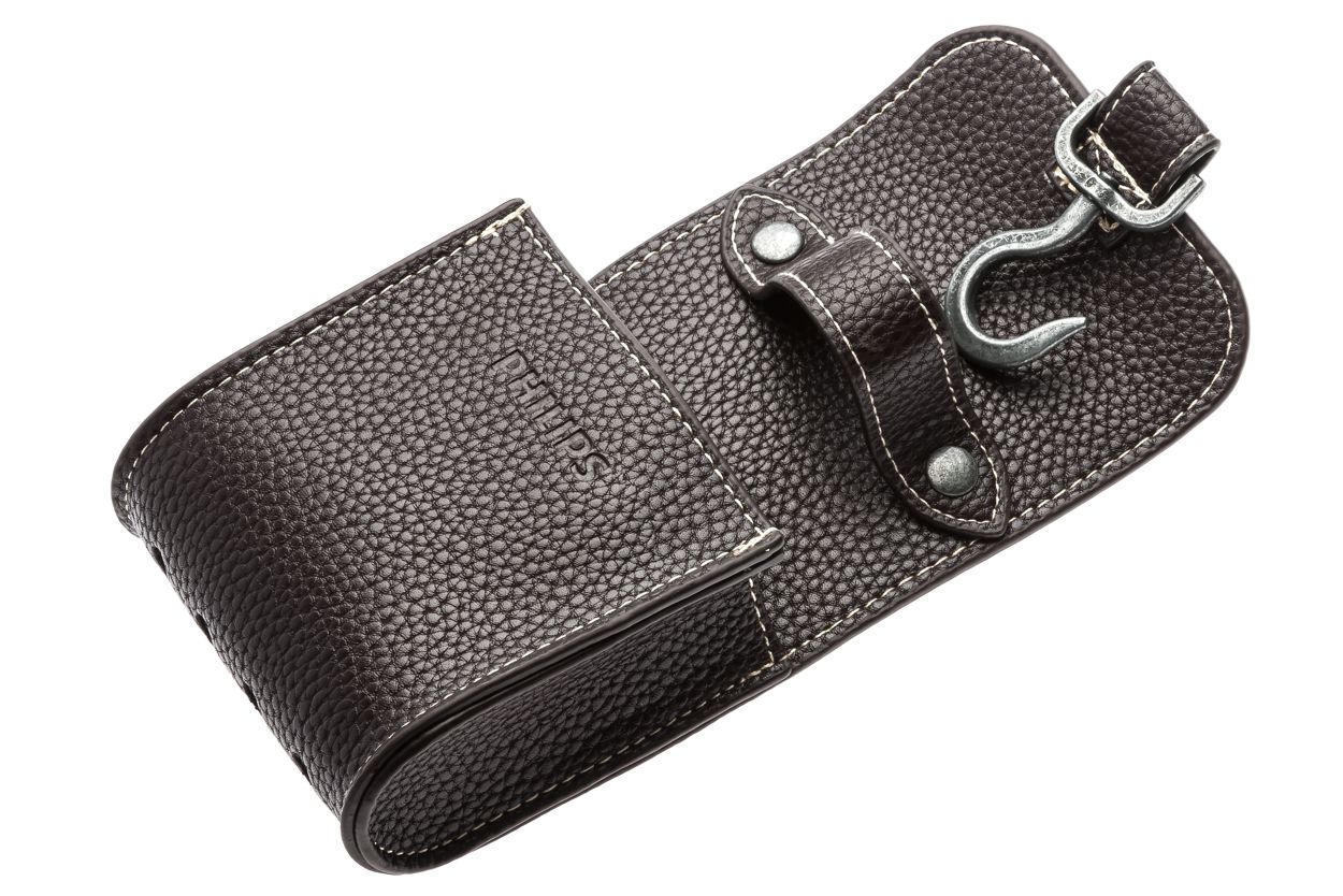 Hard pouch for convenient storage