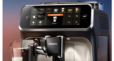 PHILIPS 5400 Máquina de café espresso totalmente automática con LatteGo,  EP5447/94 (renovada)