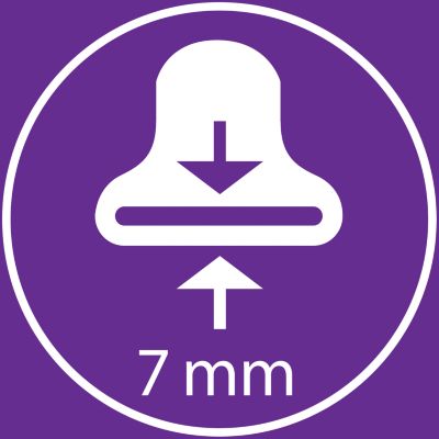 Boquilla concentradora de 7 mm para obtener resultados perfectos