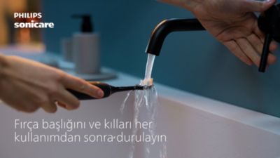 Fırça başlığını temizleme