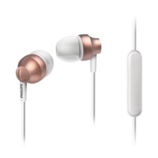 Headphones with mic