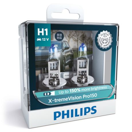 12258XVPS2/20 X-tremeVision Pro150 หลอดไฟหน้ารถ