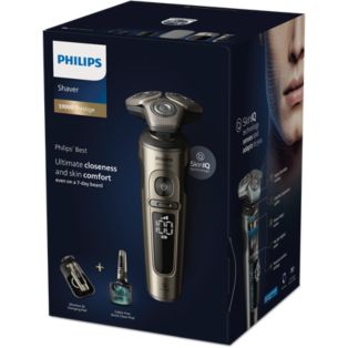 Shaver S9000 Prestige Wet and dry electric shaver, Series 9000