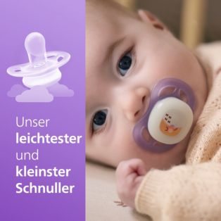 Avent Soother ultra start für die Nacht