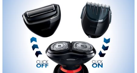 Choisissez l'un des 3 accessoires clipsables pour créer le style que vous souhaitez