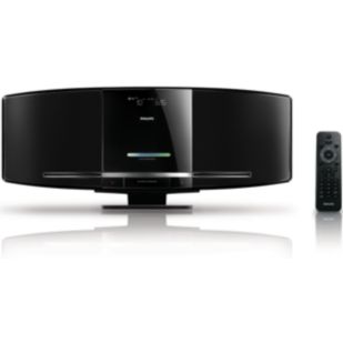 Sleek micro music system