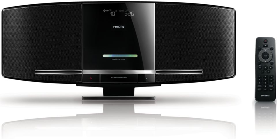 Sleek micro sound system MCM330/12