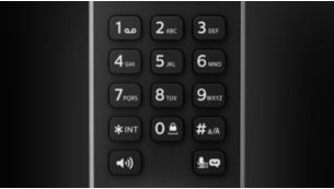 Touches calibrées pour une numérotation précise