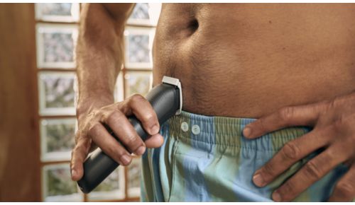 Progettato appositamente per rifinire delicatamente le zone sensibili del corpo