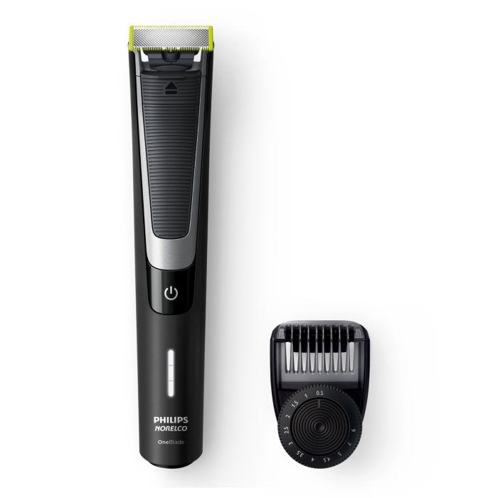 OneBlade to trim, shave, &edge any length of hair