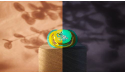 Glow-in-the-dark version to find in the night