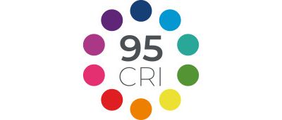 Reveals objects in their true colours (CRI95)