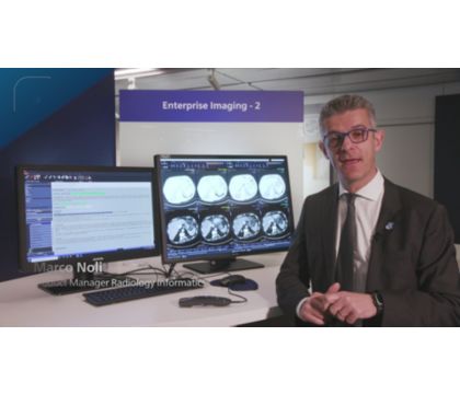 Learn more about interactive multimedia reporting in the radiology workspace.