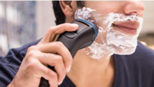 60 minutes of cordless shaving from a 1-hour charge