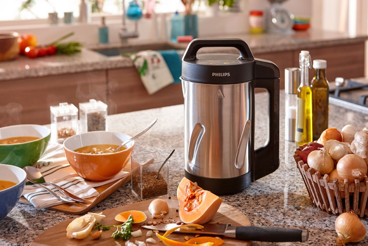 J'ai réalisé une soupe avec le Soup Maker de Philips