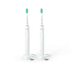 3100 series 2-pack sonic electric toothbrushes - white